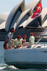 Opera house and crew