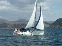 Sleat Queen sailing into Loch Moidart
