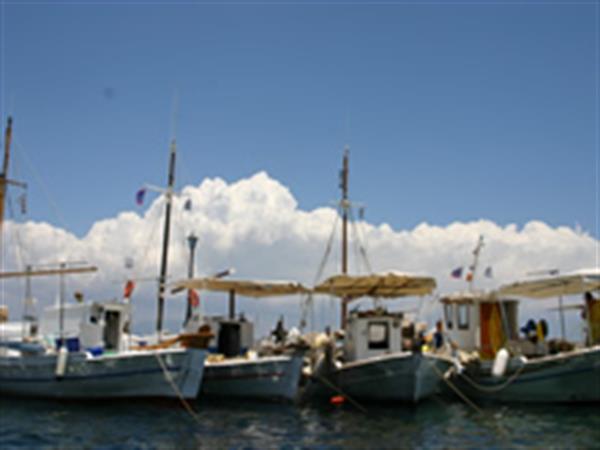 Fishing Boats Spetses - Ocean Nomads